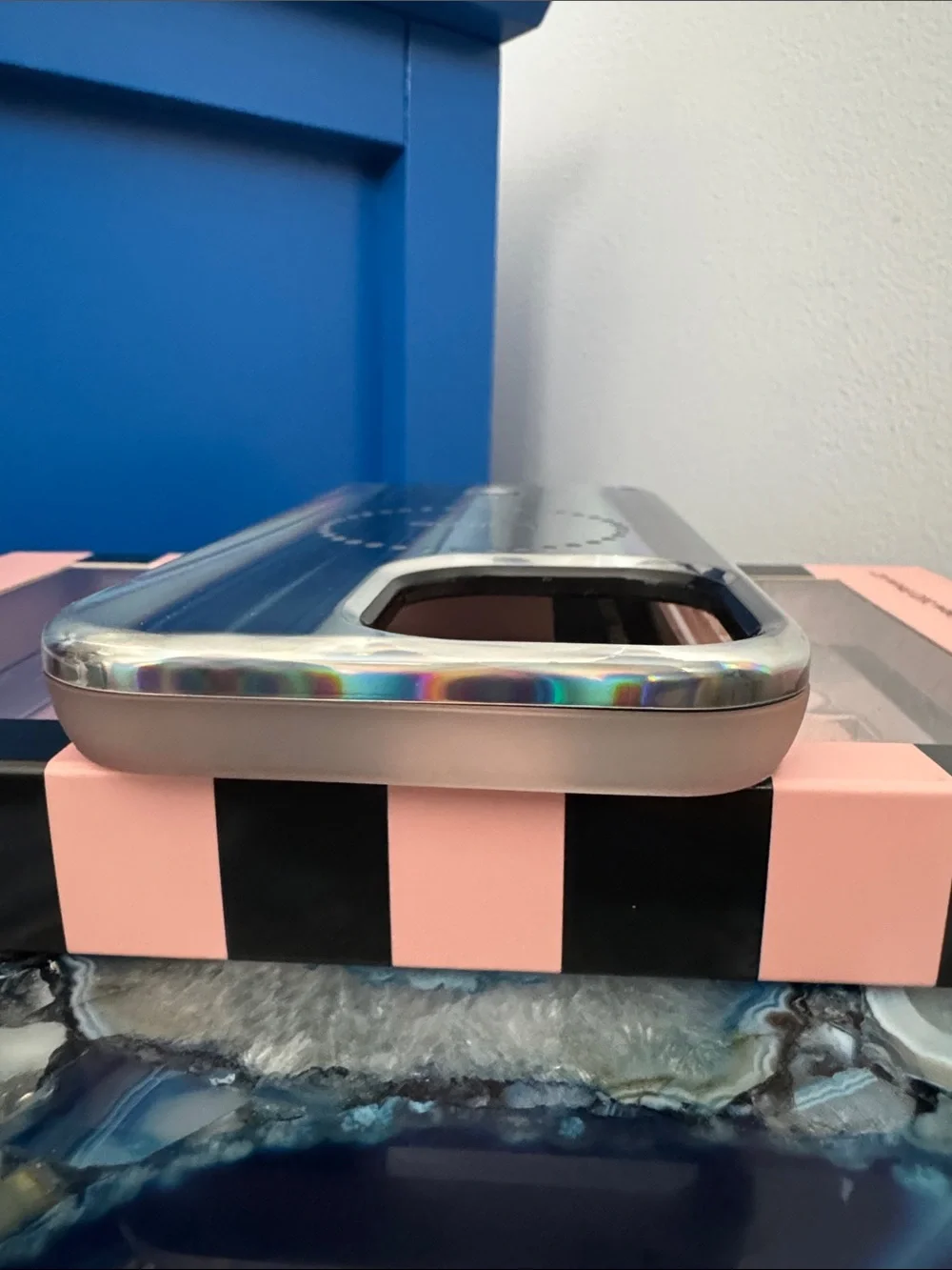 LuMee x Paris Hilton Halo Holographic Iridescent iPhone 12/12Pro Case